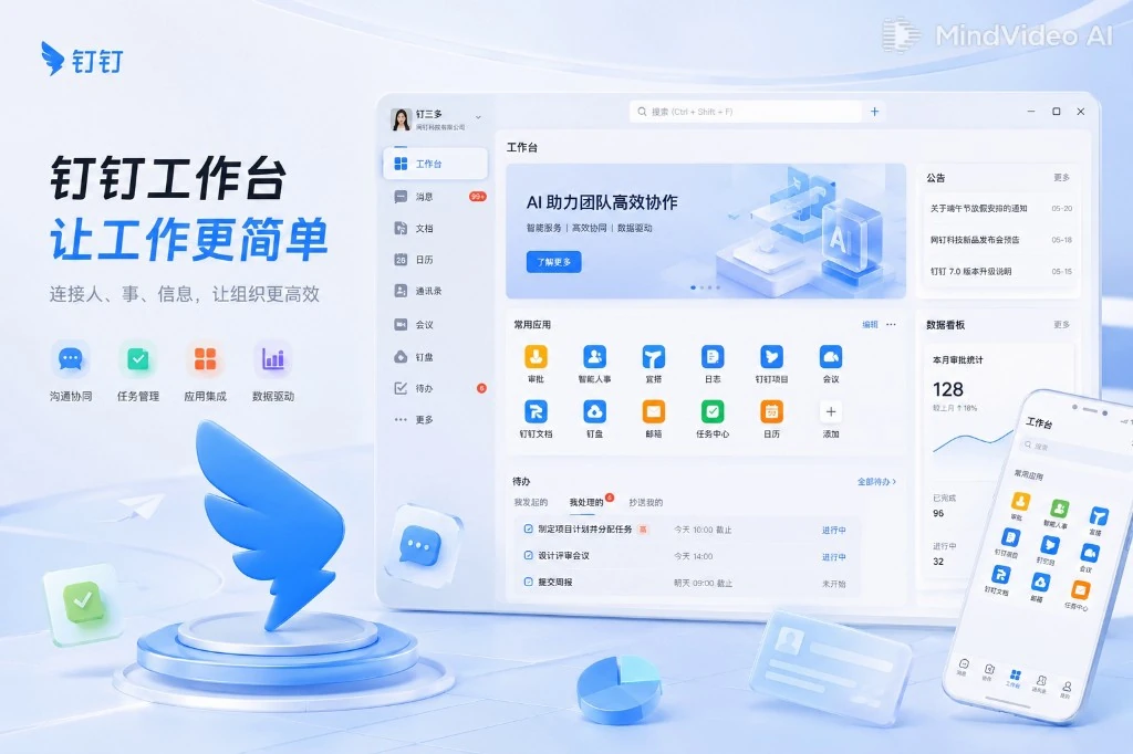钉钉组织在线从沟通开始